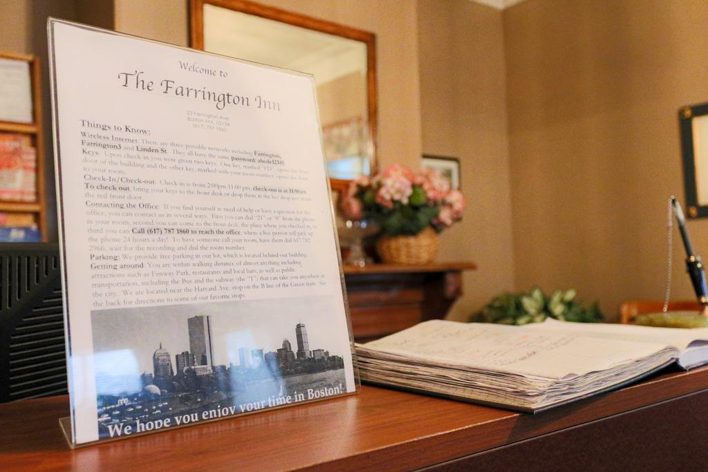 The Farrington Inn Бостон Экстерьер фото